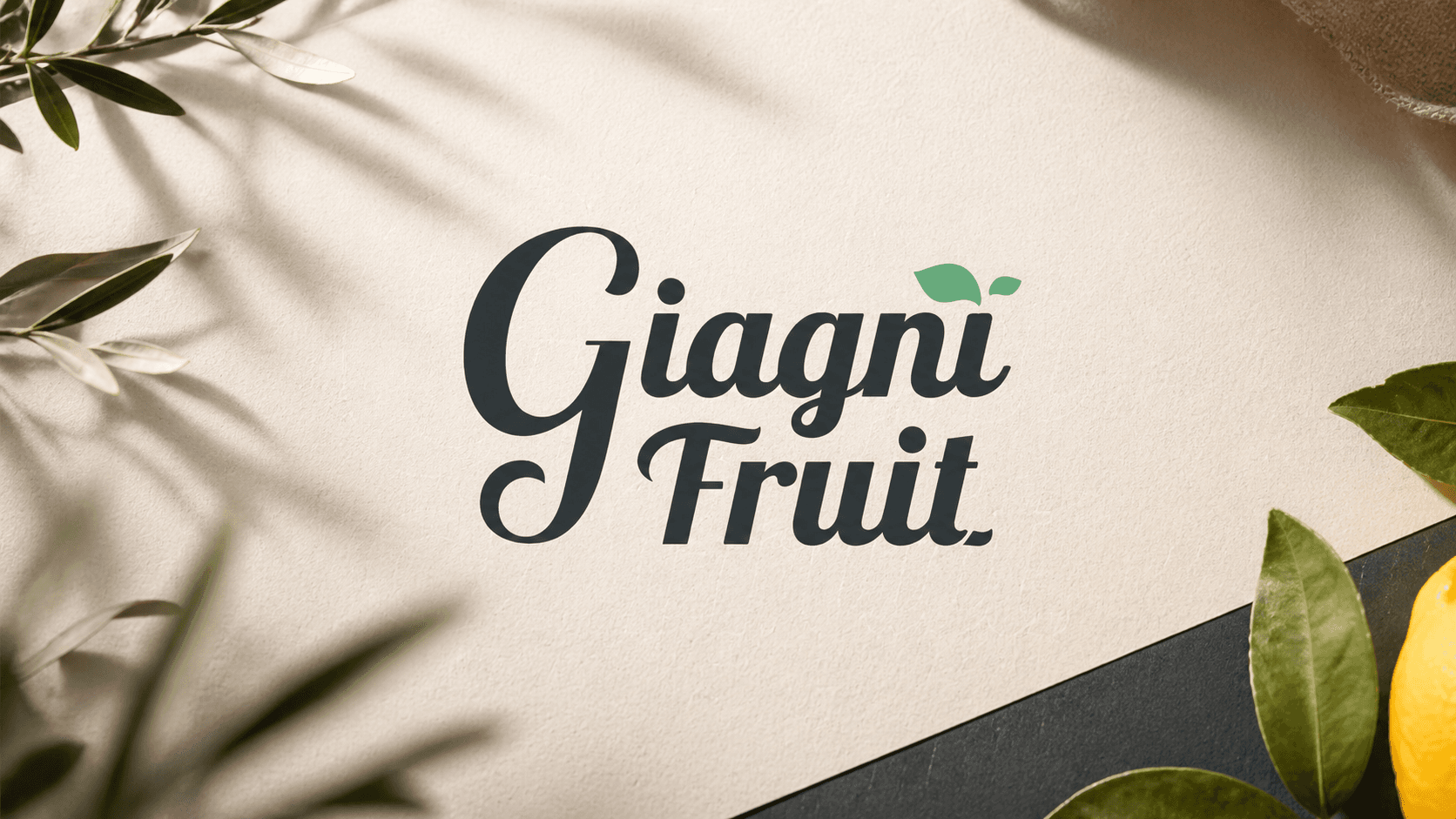 Giagni Fruit Logo