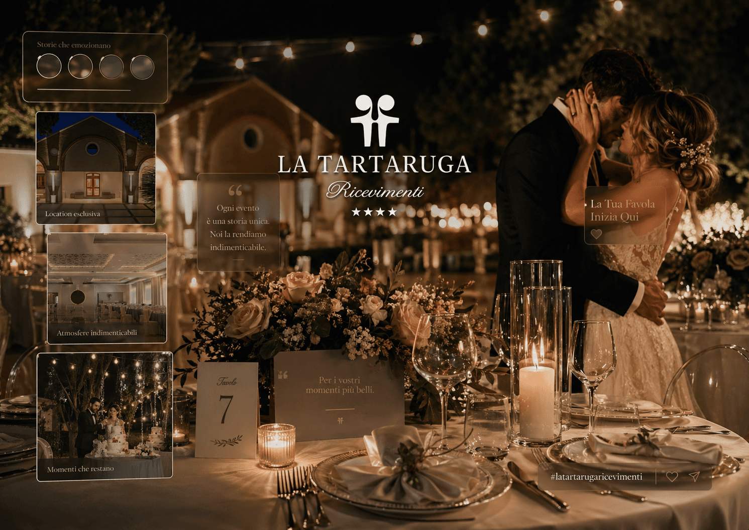 La Tartaruga Ricevimenti Social